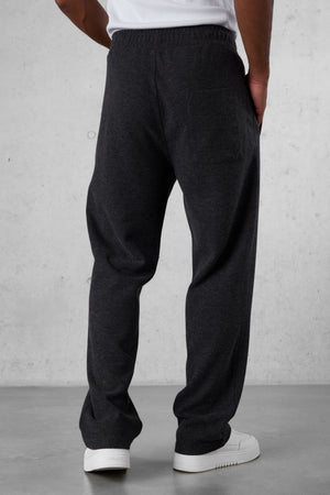 ANTHRACITE MELANGE COMFY LOOSE SWEATPANTS