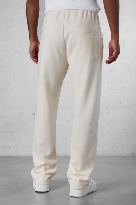 BEIGE COMFY LOOSE SWEATPANTS