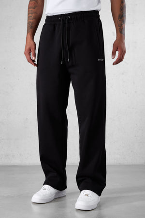 BLACK DISCREET BAGGY JOGGER