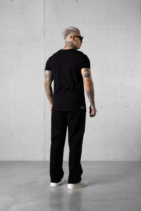 BLACK SUMMER ROMANCE LOGO TEE