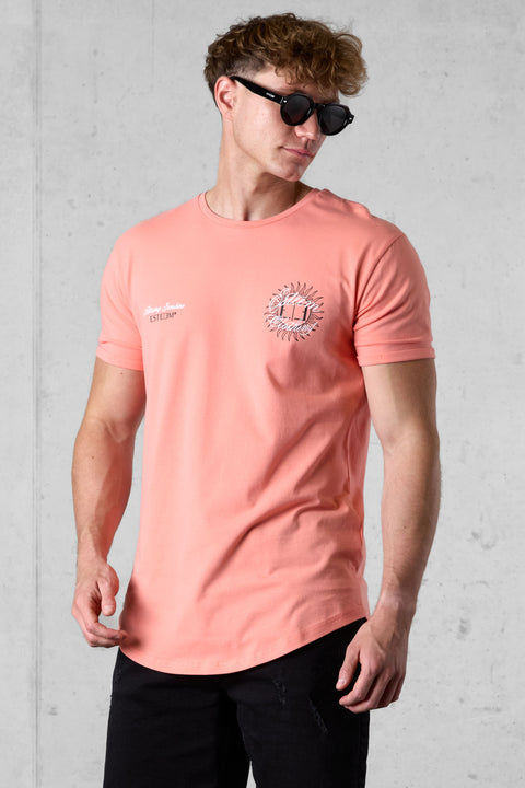 BURNTCORAL BLAZING SUNSHINE TEE