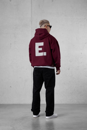 CABERNET E. STATEMENT OVERSIZED HOODIE