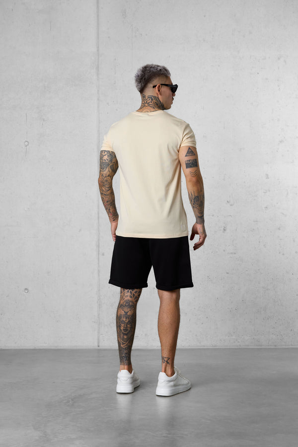 CREMEBRULEE DECONSTRUCTED LOGO TEE