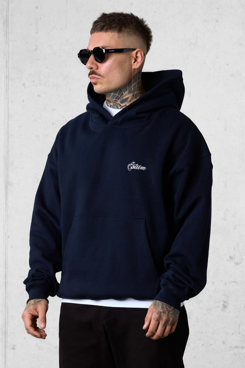 DARKSAPPHIRE SIGNATURE OVERSIZED HOODIE