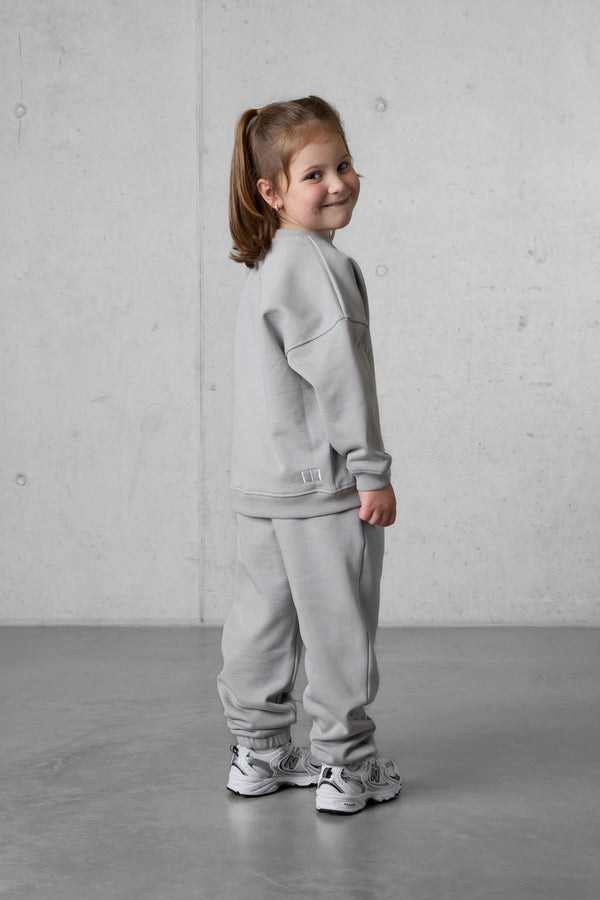 GREY DISCREET OVERSIZED SET