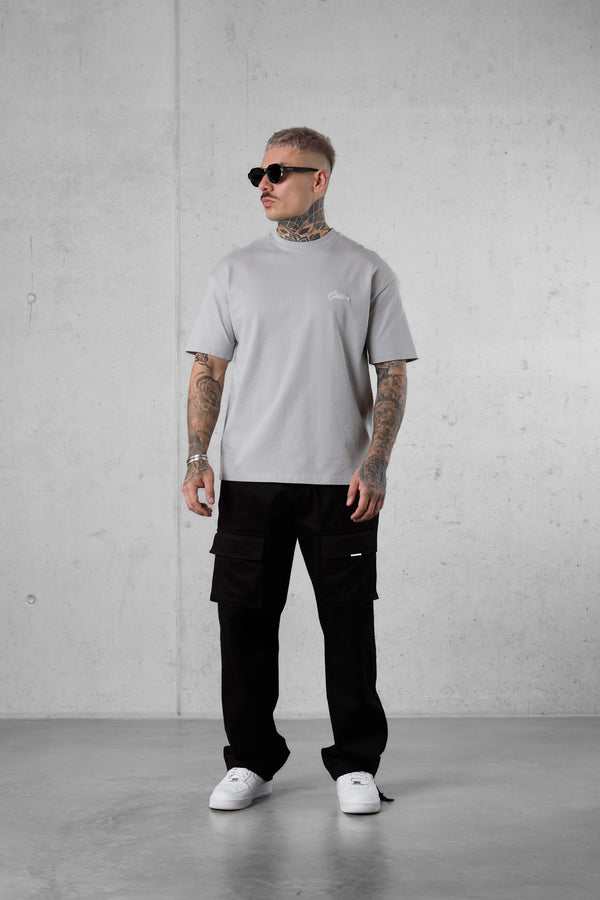 GREY SIGNATURE REGULAR TEE