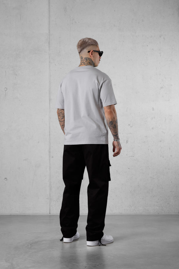 GREY SIGNATURE REGULAR TEE