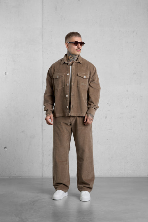 MOCHA CORD PANTS