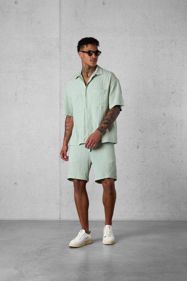MINT STRIPED SHIRT