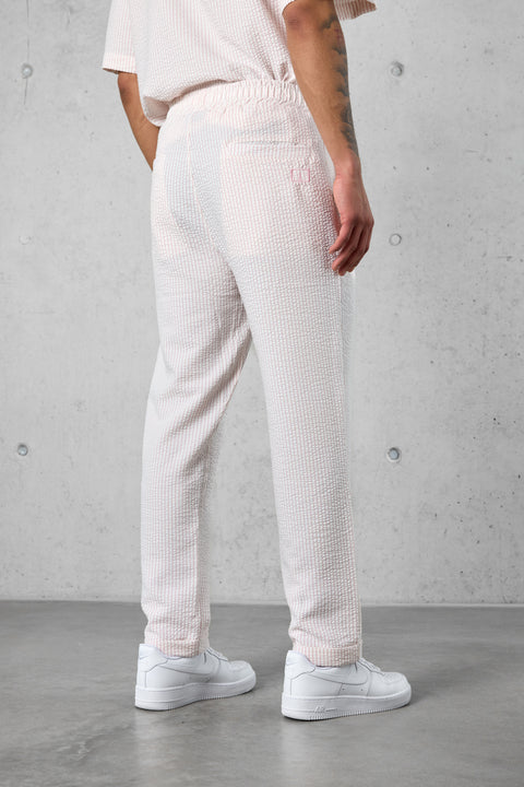 OFFWHITE ROSE STRIPED PANTS