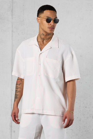 OFFWHITE ROSE STRIPED SHIRT