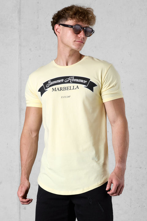 PASTELYELLOW SUMMER ROMANCE TEE