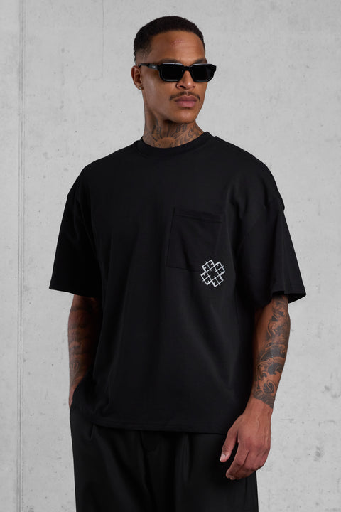 BLACK CREATIVE ATELIER OVERSIZED TEE