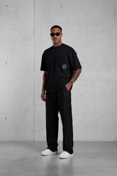 BLACK CREATIVE ATELIER OVERSIZED TEE
