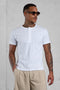 WHITE HENLEY TEE