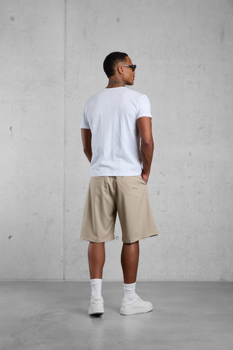 WHITE HENLEY TEE
