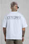WHITE CREATIVE ATELIER OVERSIZED TEE