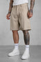 SAND WIDE TAILORED SHORTS