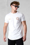 WHITE BLAZING SUNSHINE TEE