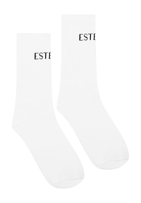 WHITE DISCREET SOCKS
