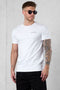 WHITE DISCREET TEE